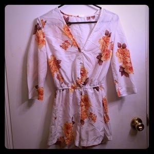 Floral Romper